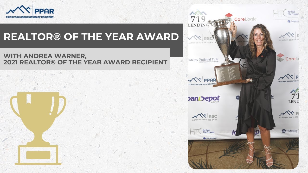 Awards & Recognitions Andrea Warner REALTOR® of the Year YouTube