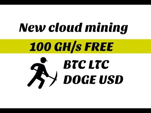 SCAM Nova Mineradora 100 GH/s FREE BTC LTC DOGE USD Wizory Cloud Mining