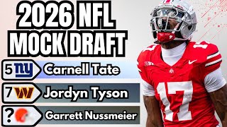 2026 NFL Mock Draft 7 Rounds - Jaxson Dart Gets HELP! Dak Prescott RELOADS For Super Bowl Run