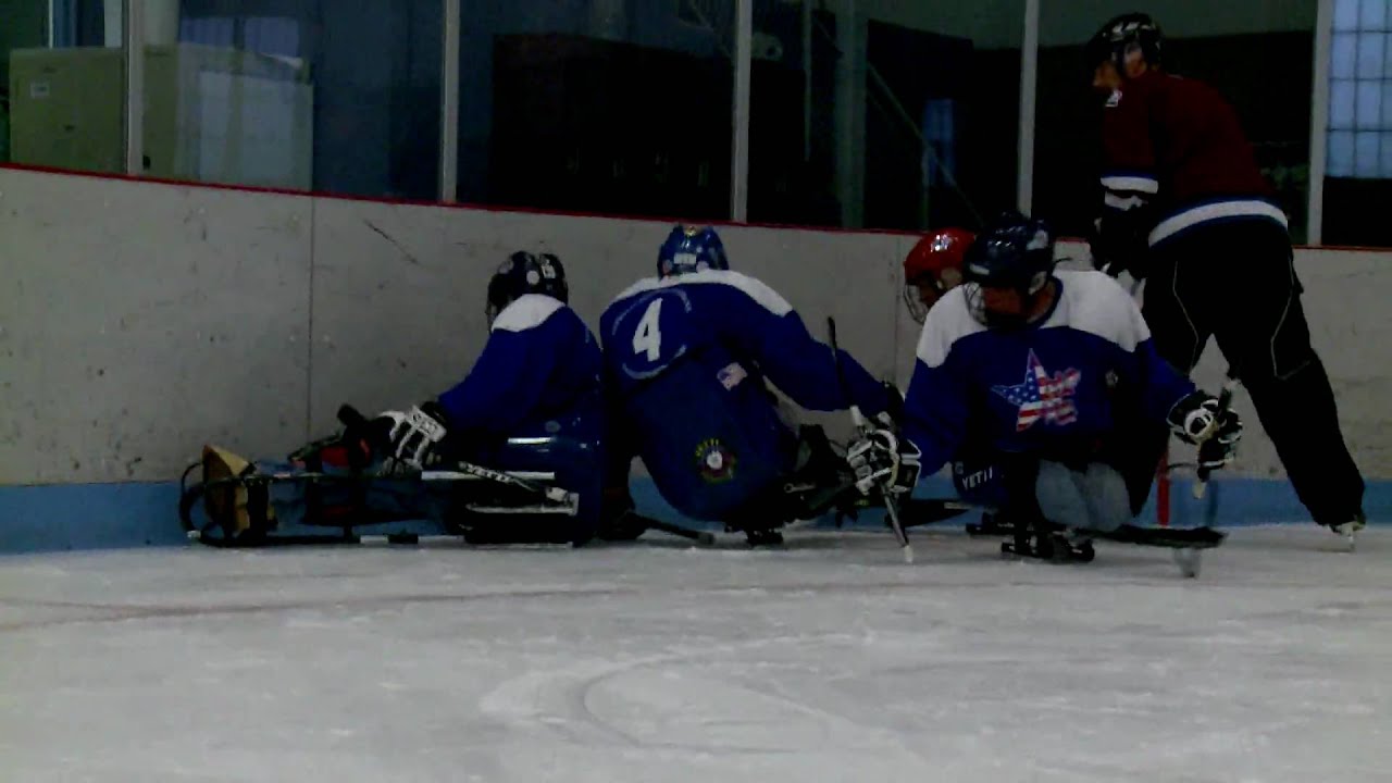 winter bear Winter Sports Clinic 2010: Paralympian Discovers Hockey
