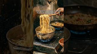 Not your modern aesthetic kitchen, but the food tastes 100x better! 🤤🍜