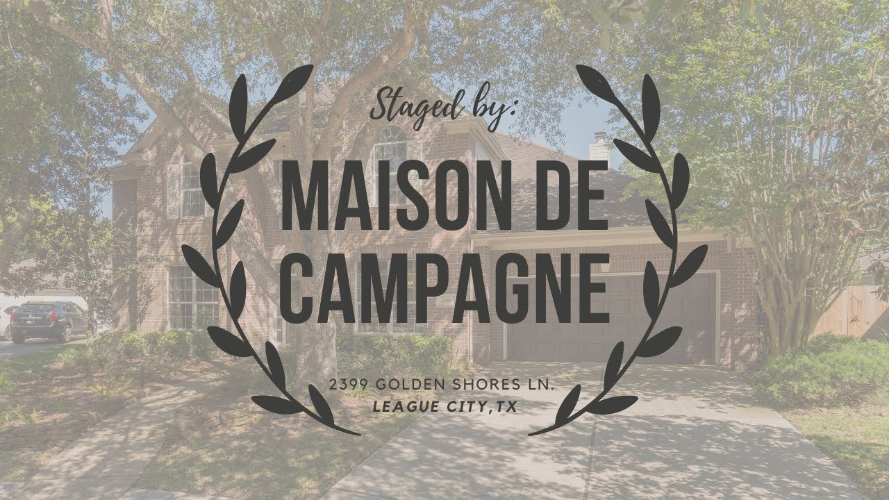 Home Staging by Maison de Campagne: 2399 Golden Shores Ln. - YouTube