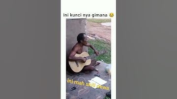 LUCU VIRAL VIDEO SKILL DEWA GITARIS BIKIN NGAKAK  #shorts