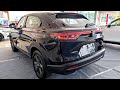 2023 honda hrv 15l vtecturbo black color  interior and exterior