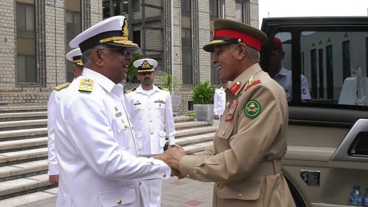 CHIEF OF STAFF BAHRAIN DEFENCE FORCE CALLS ON CHIEF OF THE NAVAL STAFF AT NAVAL HEADQUARTERS