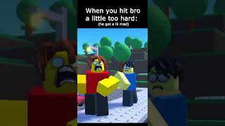 Bro got a lil mad #roblox  #animation #shorts