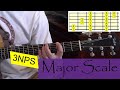 Major Scale 3 Notes per String Shape 1 - Episode 17 - Mr V&#39;s Guitar Journ(ey)