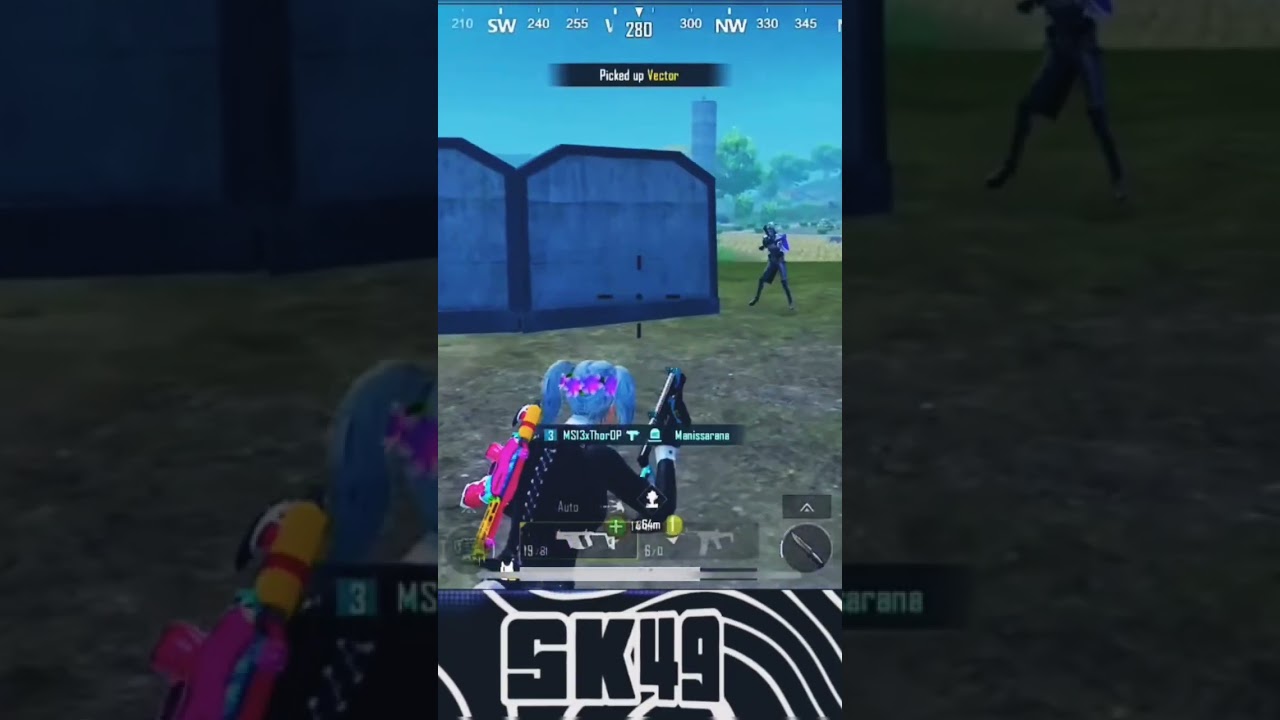 Sk49 vs AabeshYT(1vs1). 