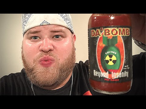 DA BOMB Hot Sauce Challenge (5 MINUTE AFTERBURN!!)