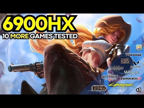 We Tested 10 MORE Games on the Beelink SER6 6900HX Mini PC [Gaming Benchmarks with Radeon 680M]