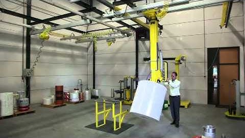 Dotec ABC Roll Handler Rollenwender Reel Turner for heavy rolls