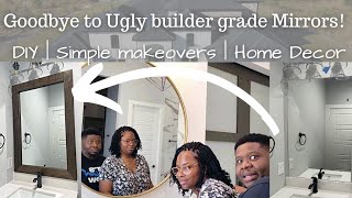 DIY Mirror Frame Makeover - How to Make a Cheap Mirror Look Expensive – IOD  Public