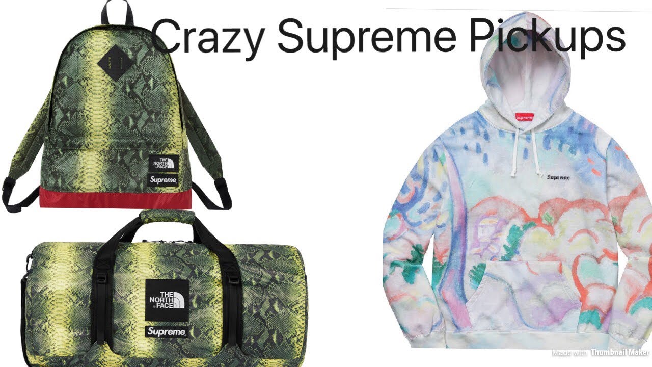 Crazy Supreme Pickups!!! (The North Face, Landscape, etc)
