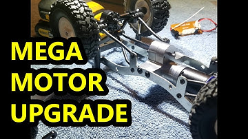 WPL C24  Motor and Transmission super upgrade.!