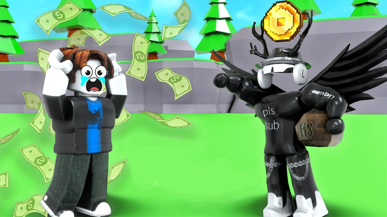 I JUST GOT DONATED 10,000 ROBUX - Roblox Pls Donate 