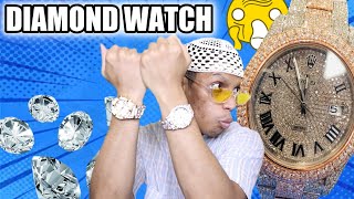 Rich Father Buys Diamond Watch 🤑💎
