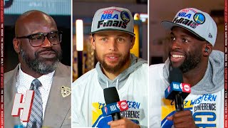 Stephen Curry & Draymond Green Join Inside the NBA after Advancing to the 2022 NBA Finals🔥