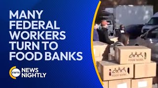 Federal Workers Turn to Food Banks as Government Shutdown Reaches Day 31 | EWTN News Nightly