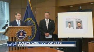 FBI announces arrests of 28 in crackdown on violent gang