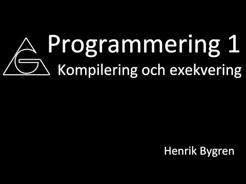 Kompilering och exekvering av Java-program