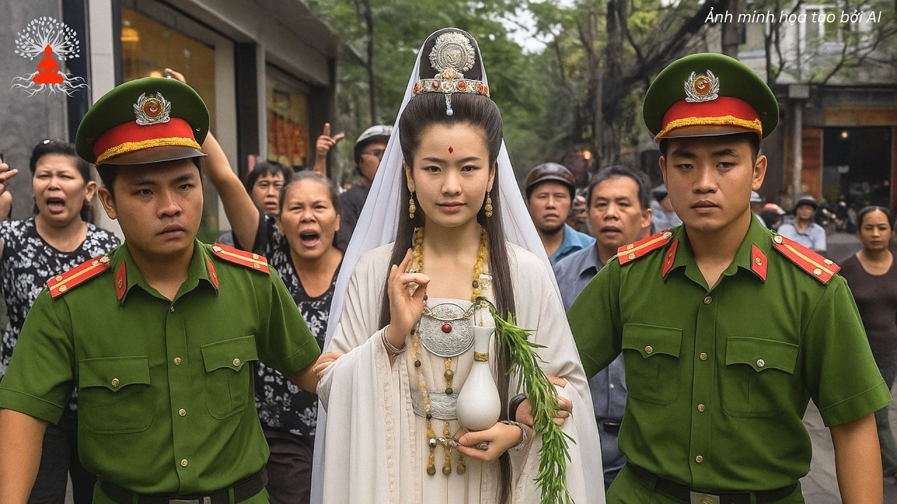Mẹ Quan Âm Nhập Vào Cô Gái Cứu Khỏi Mọi Căn Bệnh – Nhưng Một Câu Khi Bị Bắt Khiến Cả Đồn Chấn Động