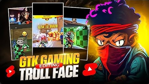 viral troll face editing tutorial like @gtk111ff #video #tranding #youtubevideo