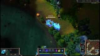 Glitch through wall as Anivia