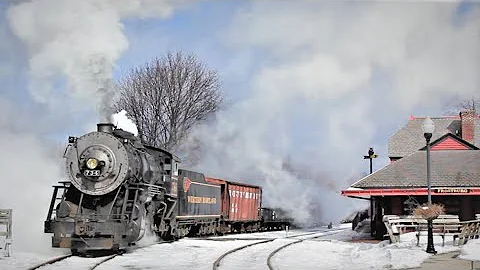 Western Maryland 734 - Winter Freight Farewell