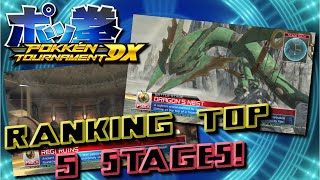 Ranking My Top 5 Favorite Stages In Pokken Tournament Dx