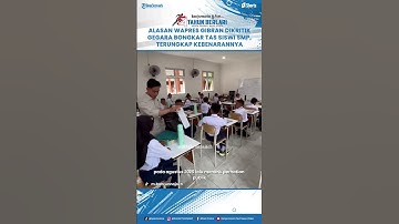 Alasan Wapres Gibran Bongkar Tas Siswi SMP di Deli Serdang Terkuak, Tas Itu Pemberian Dari Gibran