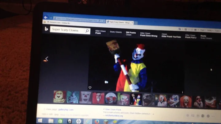We are going clown hunting with Nicholas dipasqual...