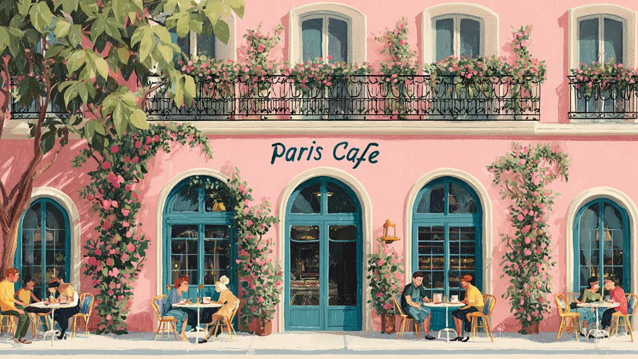 Gentle Morning Jazz in Paris 🌷 French Instrumental Playlist