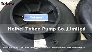 Tobee® Pump supply Slurry pump Rubber Parts