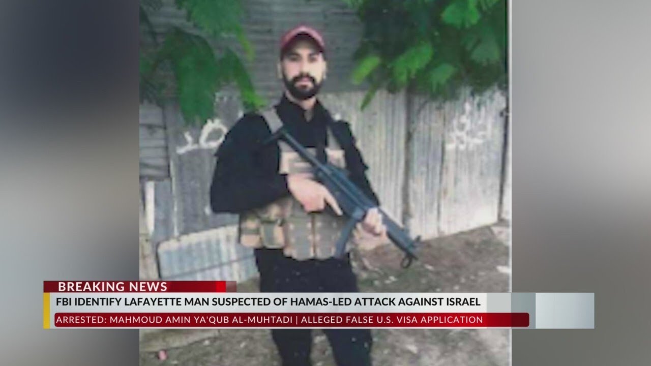 Lafayette resident charged with helping in 2023 terrorist attack on Israel
