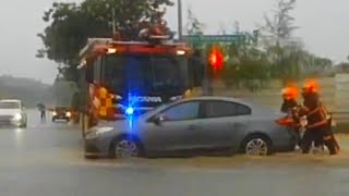 New Year's Day 2021 Flooded Road | Home Team Rescue