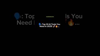 TOP 20 AI Tools 🔥 #shortsvideo #shorts #explorepage #explore #ai #tools Wealth