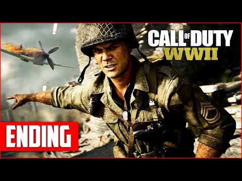 Call of Duty WW2 Campaign Ending Gameplay Walkthrough, Part 3! (COD WW2 PS4 Pro Gameplay)