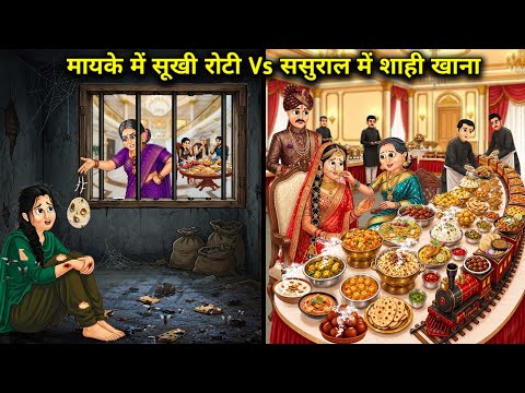 "मायके में सूखी रोटी Vs ससुराल में शाही खाना"ll"Dry bread at the mother's house vs royal food at the