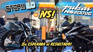 ¡NO ESPERABA ESA MASACRE!😬, Pulsar Ns200 vs Storm 2.0 300🔥| Aguacate Motovlogs🥑