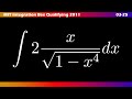 03–25 |🧩 ∫ MIT Integration Bee 2011 | Ejercicios Clasificatorios