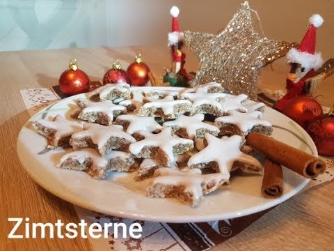 Zimtsterne - Weihnachtsplätzchen/Cinnamon stars - Christmas cookies