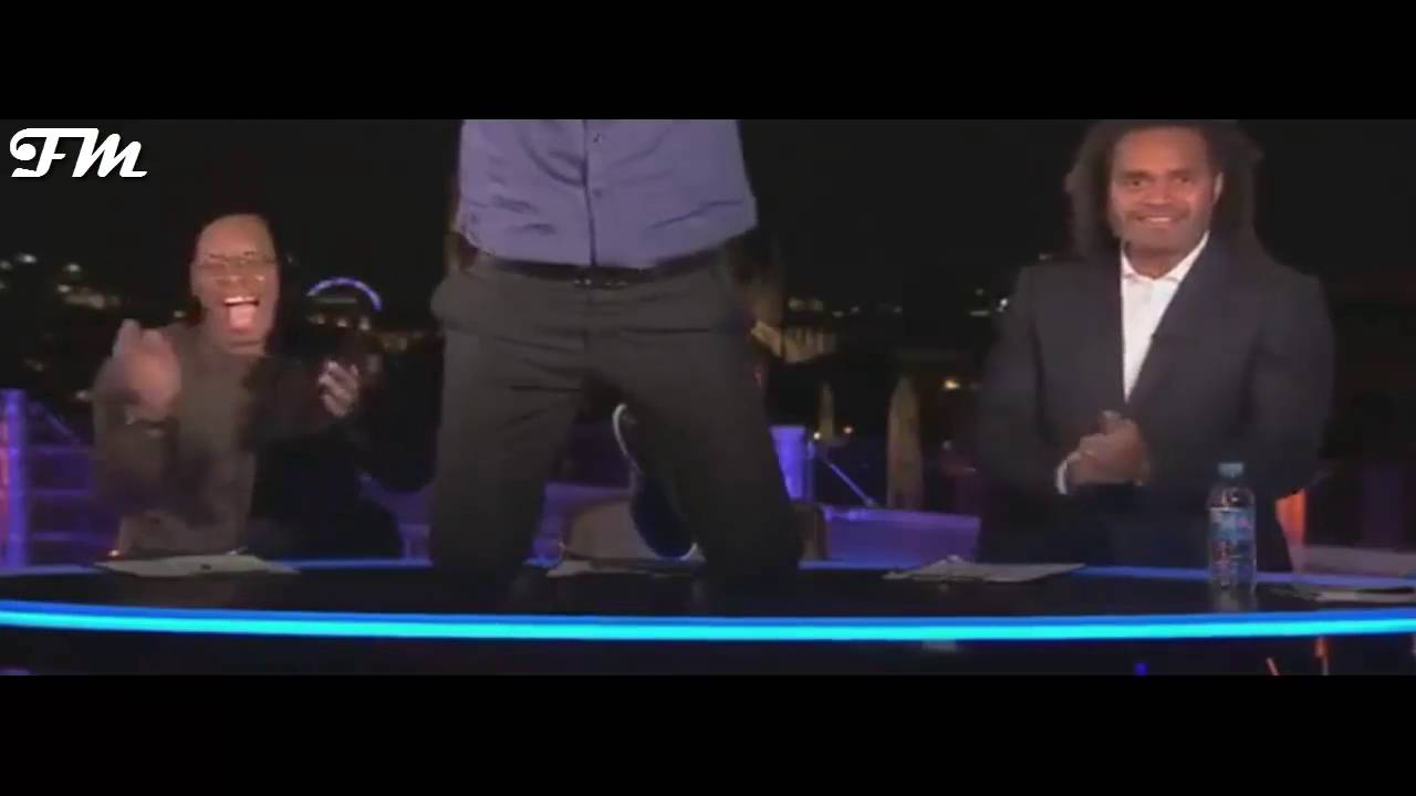 Slaven Bilic reaction in studio on Dimitri Payet goal vs Albania 15/6/2016