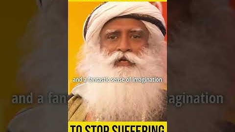 You are suffering your Memories and imagination. #shorts #shortsvideo #onlysadhguru