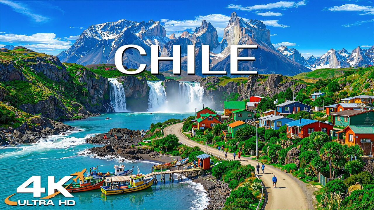 Chile Natural Wonders 4K 🇨🇱 | Patagonia, Atacama & Andes Landscapes