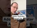 Adobe Illustrator Actual Size