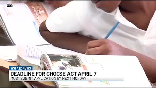 Deadline approaching for Alabama school choice funding applications