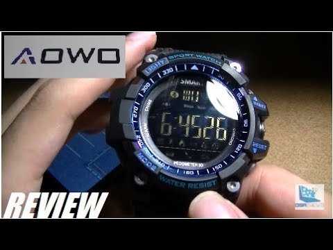 REVIEW AOWO EX16 Pro X5 Sport Smartwatch 2 Year 