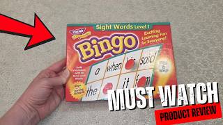 Watch Before You Buy This Sight Words Level 1 Bingo Game!!!
