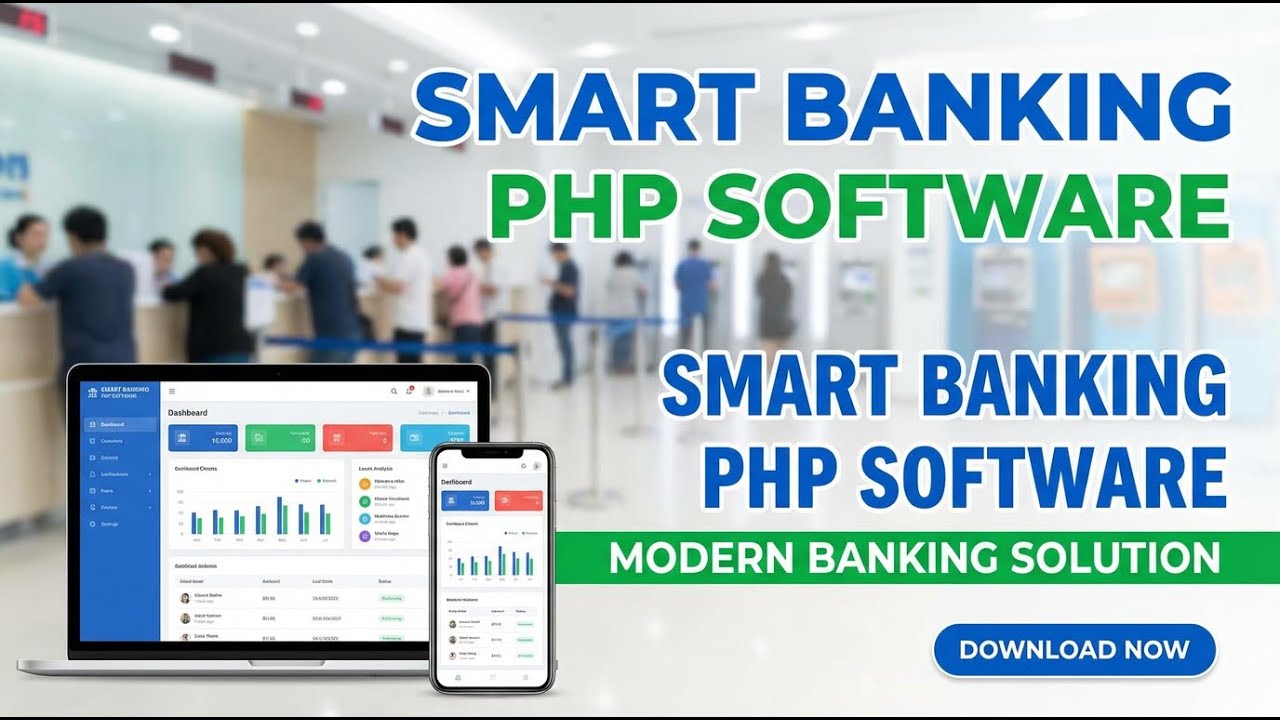 Smart Banking PHP Software - Online Banking PHP Script - YouTube