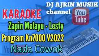 ZAPIN MELAYU - LESTY [ KARAOKE KN7000 ] NADA COWOK  5